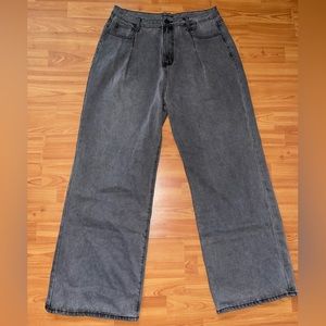 Size 14 Nasty Gal Wide Leg Jeans, brand new never worn